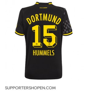 Borussia Dortmund Mats Hummels #15 Borta Matchtröja Dam 2022-23 Kortärmad
